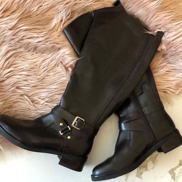 Bandolino Jiman Tall Leather Riding Boot - Picture 2 of 10